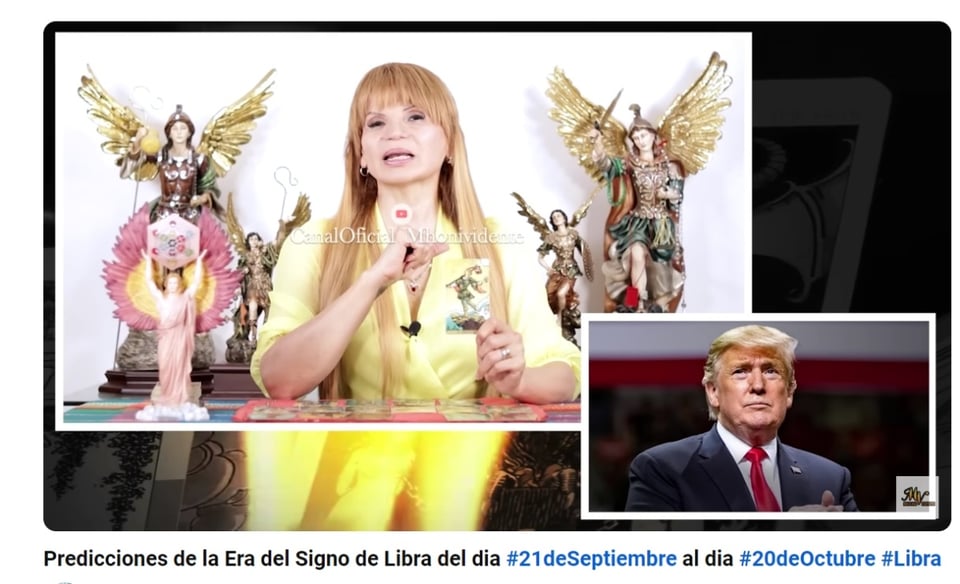 Mhoni Vidente Trump Kamala, elecciones, presidencia, EEUU, MundoNOW