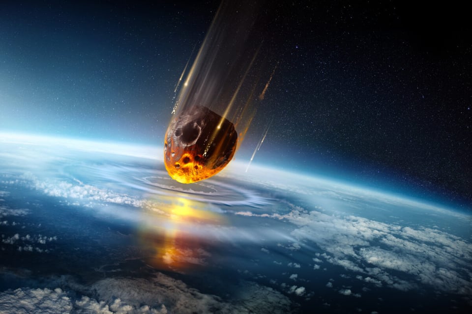 An Asteroid Will Impact the Earth's Atmosphere