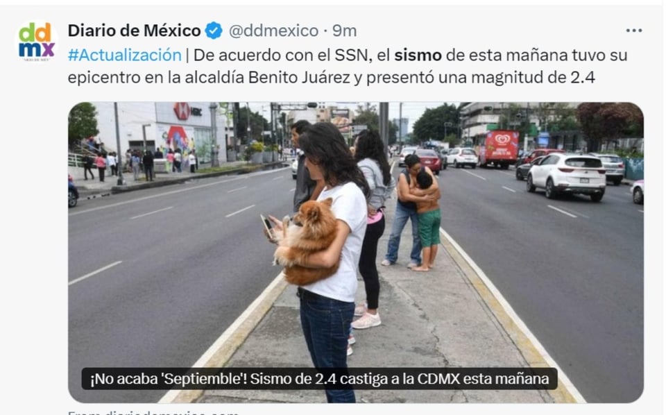 Sismos México jueves, Mixcoac, Benito Juárez, Álvaro Obregón, MundoNOW