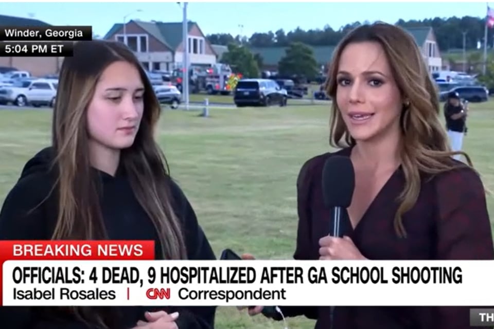 Lyela Sayarath, CNN, tiroteo, Apalachee High School, MundoNOW