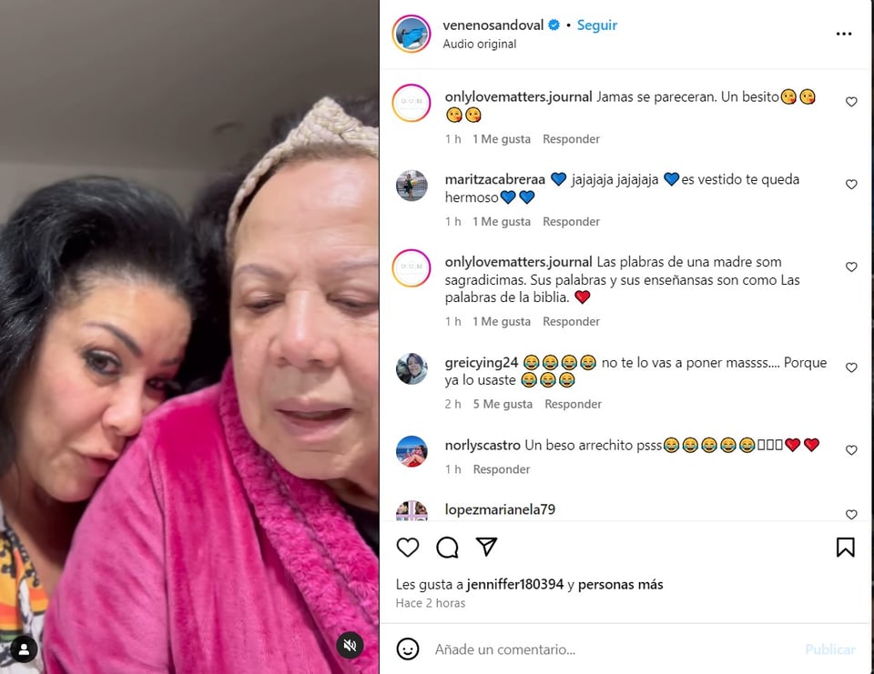 carolina, sandoval, mamá, venenosa, criticas
