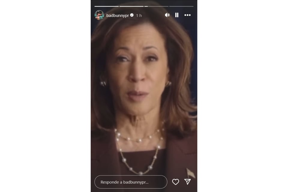 Bad Bunny, Kamala Harris, presidential elections, Puerto Rico, Democratic support, Latino vote, MundoNOW