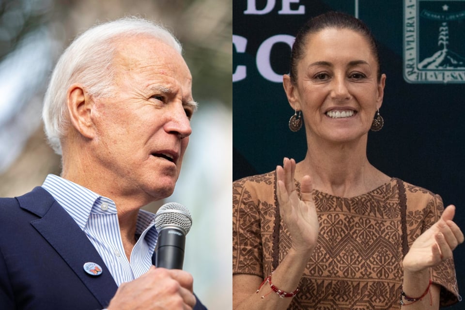 Joe Biden, Claudia Sheinbaum, presidencia, EEUU, México, MundoNOW