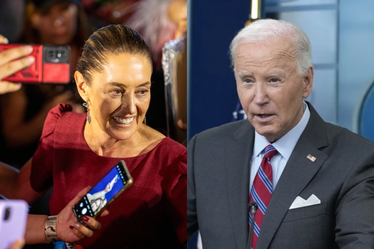 Joe Biden, Claudia Sheinbaum, presidencia, EEUU, México, MundoNOW