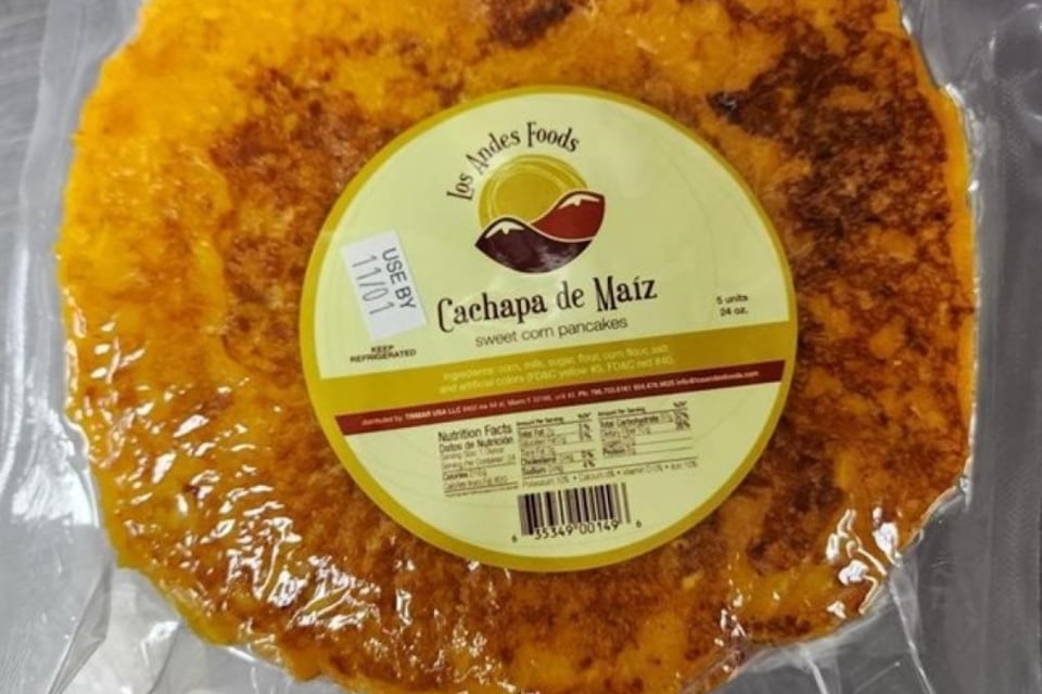 Anuncian recall en comida hispana por riesgo a la salud