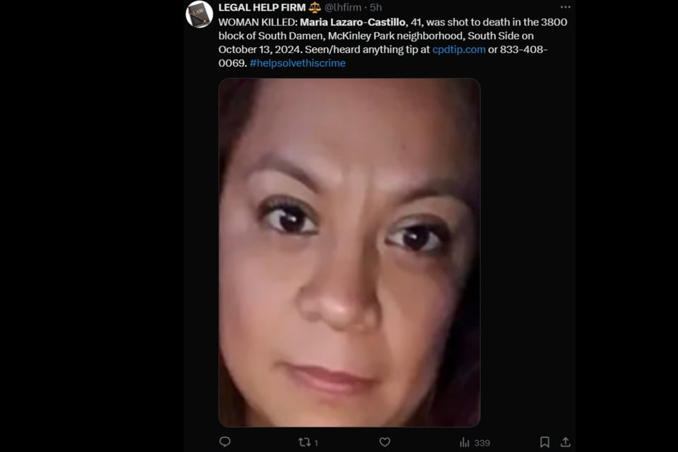 María Lázaro, EEUU, Chicago, muerte, novio, MundoNOW