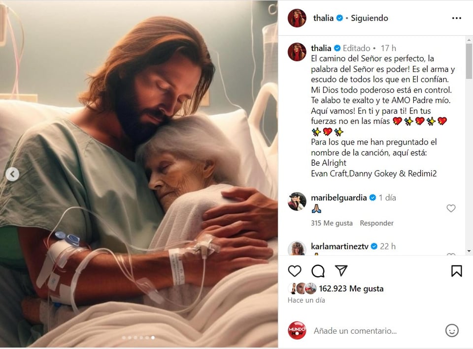 Thalía, sodi, ernestina, infarto, alabanzas
