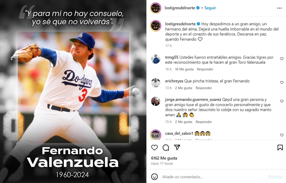 Fernando, Valenzuela, beisbol, tigres, norte