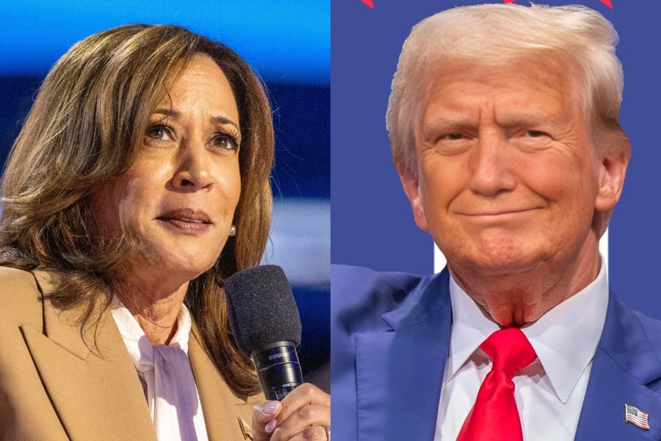 Trump recorta ventaja a Harris y deja las elecciones del siglo en un empate técnico