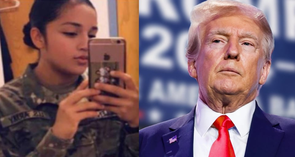 Así fue el funeral de Vanessa Guillén, del que Trump se quejó.