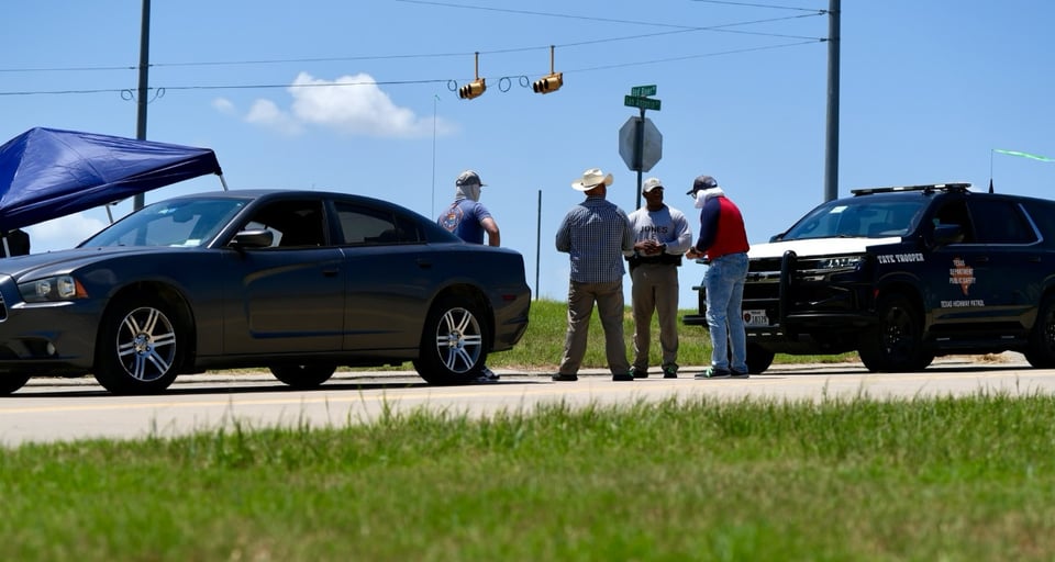 Patrullero Hispano de Texas muere tras ser atropellado durante investigación de accidente