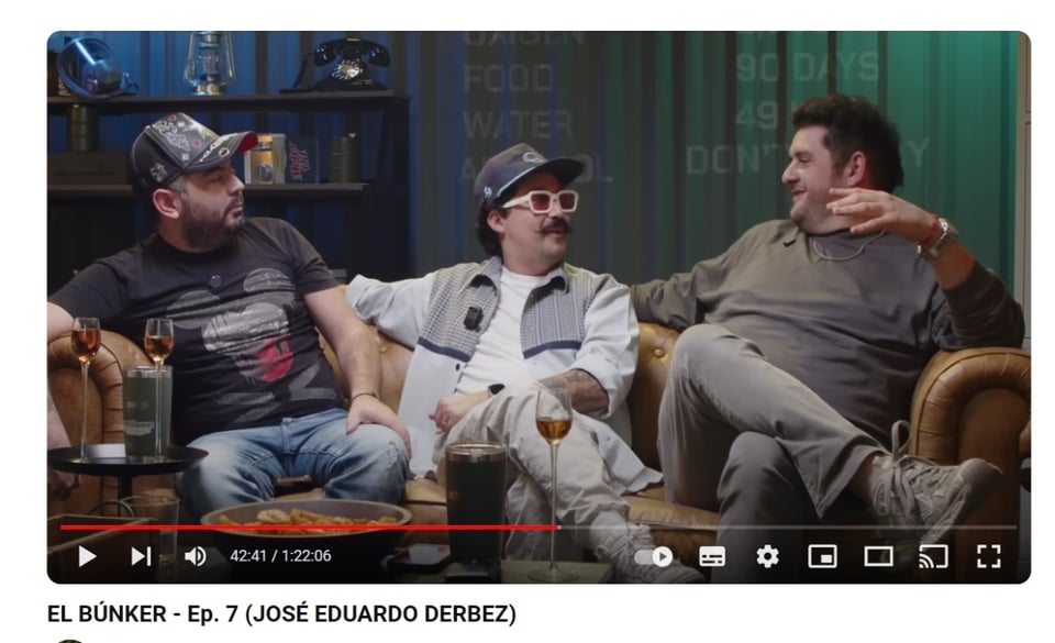 José Eduardo Derbez Paola Dalay, El Búnker, Mau Nieto, Román Torres, MundoNOW