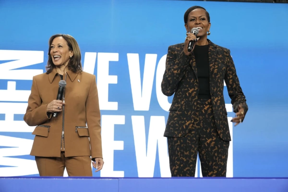 Michelle Obama apoya Harris, Harris, Trump, MundoiNOW, Michelle Obama Supports Harris