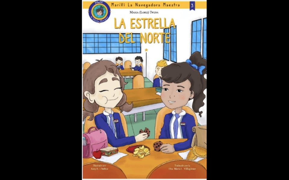 María (López) Twena lanza el tercer libro de su serie MariVí la Navegadora Maestra, La Estrella del Norte