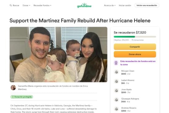 Familia Martínez necesita ayuda tras devastación del huracán