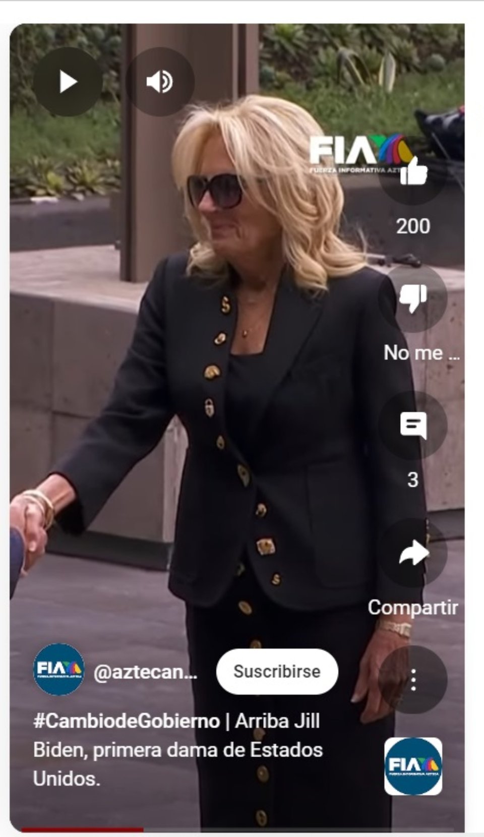 Claudia Sheinbaum Jill Biden, San Lázaro, inauguration, Mexico, MundoNOW