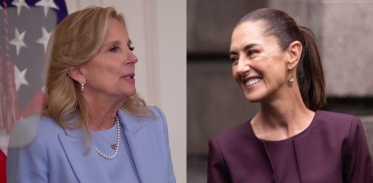 Claudia Sheinbaum and Jill Biden’s outfits for the inauguration ceremony
