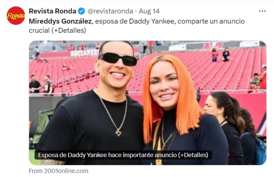 Daddy Yankee Mireddys González, Gasolina, Despacito, Lo que pasó pasó, MundoNOW