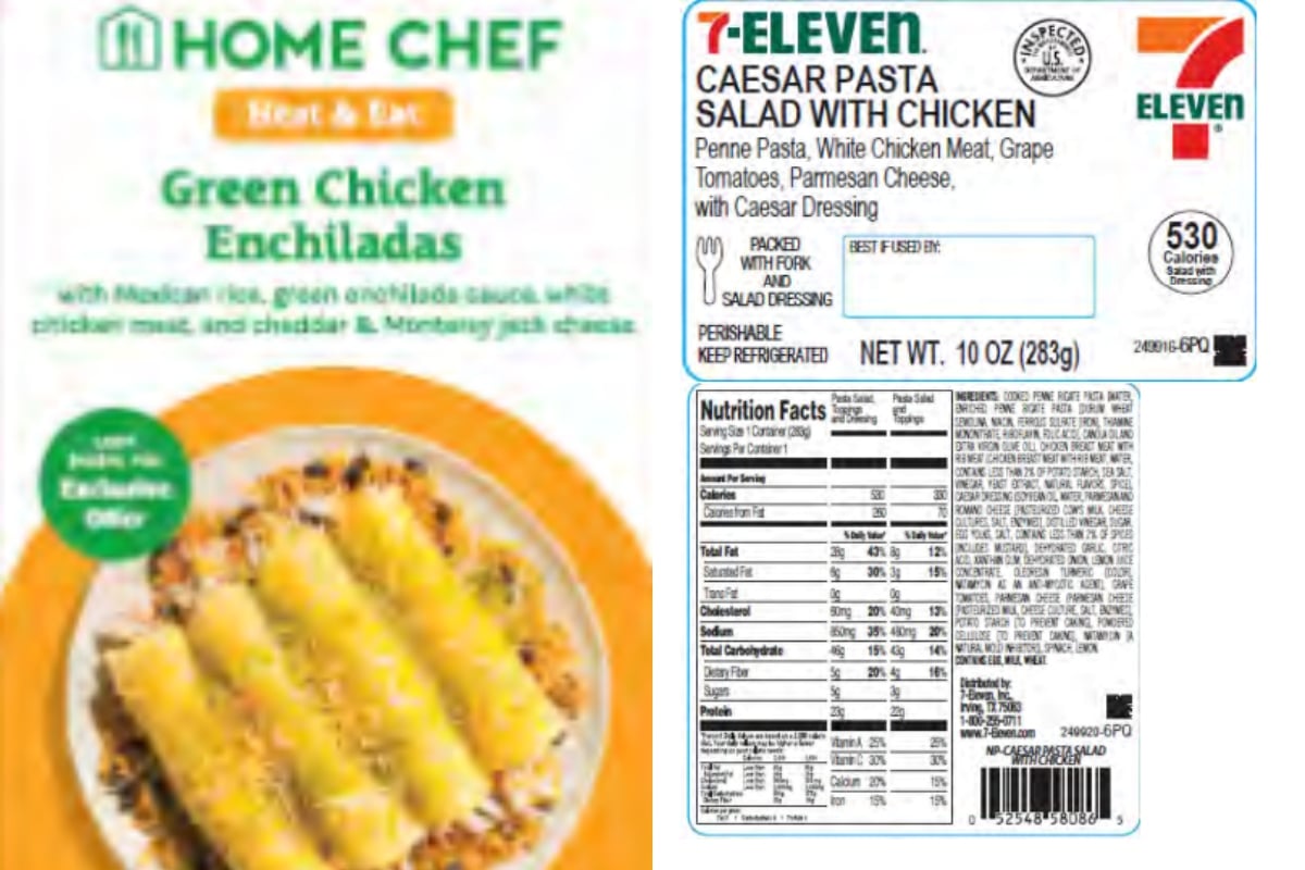 Anuncian recall en carne y pollo BrucePac que se vende en Walmart y Target