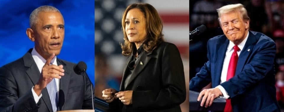 Fans de Trump le arruinan el mensaje a Obama para Kamala Harris por su cumpleaños