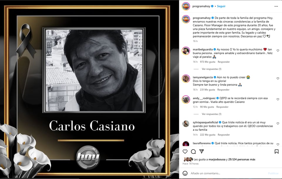 Carlos, Casiano, Andrea, Legarreta, Hoy