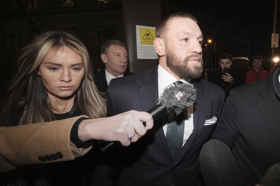 Conor McGregor, declarado culpable por abuso sexual