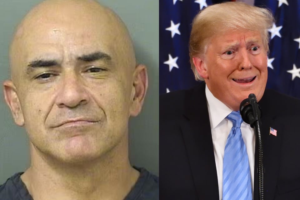 Hombre roba auto y viaja a Mar-a-Lago para hablar con Trump