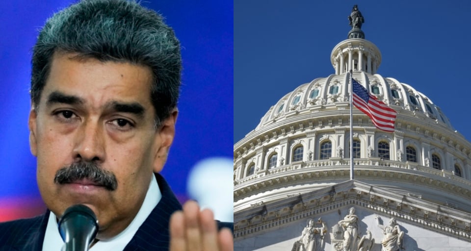EEUU aprueba ley que veta contratos con personas vinculadas al Gobierno de Maduro, directa o indirectamente