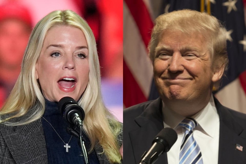 Trump elige a la ex fiscal general de Florida Pam Bondi como sucesora de Matt Gaetz