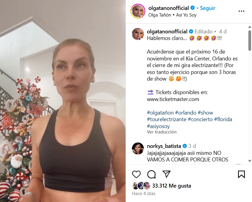 Olga Tañón responde críticas , cambio físico ,MundoNow,redes,