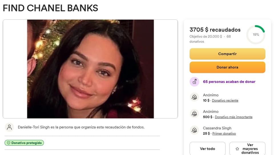 actriz, gossip, desaparece, familia, busqueda