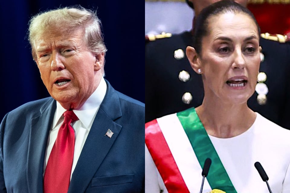 Claudia Sheinbaum Donald Trump tense relationship, El Universal México survey, T-MEC future 2025, tariffs on Mexican products, mass deportations Trump, MundoNOW,