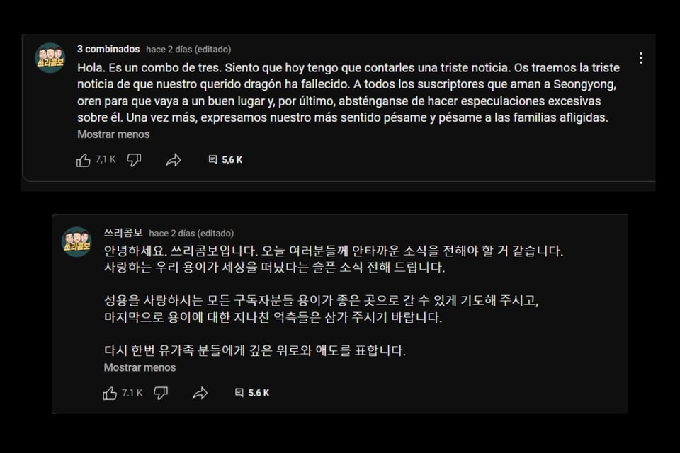 Sung Yong, muerte, comediante, MundoNOW