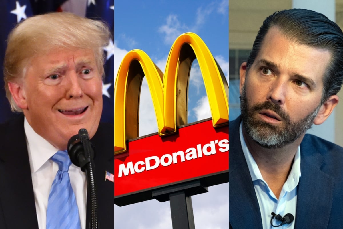 Los Trump promocionan McDonald's, Elon Musk, Robert F. Kennedy Jr, EEUU, Política