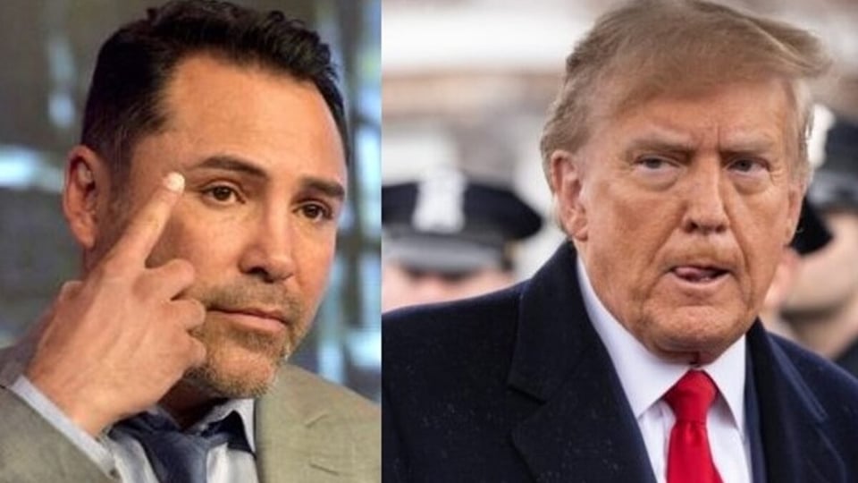 Oscar De La Hoya confiesa polémico error con Trump en su primer mandato