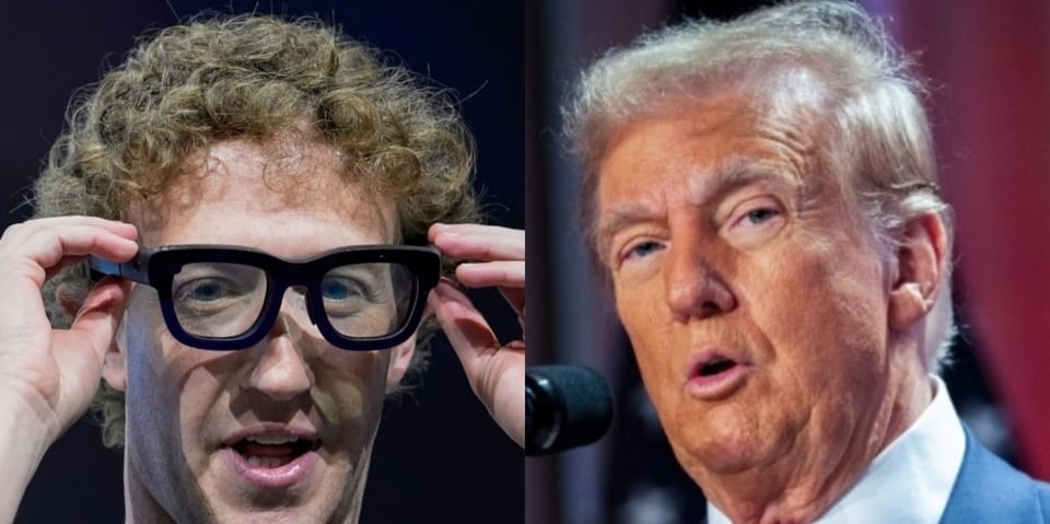 Tras ser vetado de Facebook, Donald Trump se reúne con Mark Zuckerberg