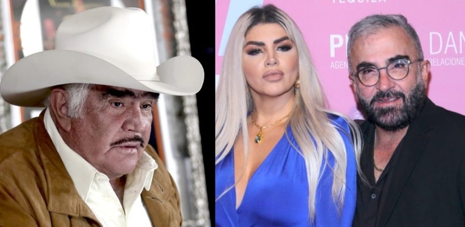 Critican a Vicente Fernández Jr por aparecer con su esposa en traje de baño desde un jacuzzi