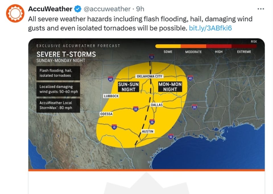 tormentas eléctricas, AccuWeather, meteorólogo, inundaciones, MundoNOW