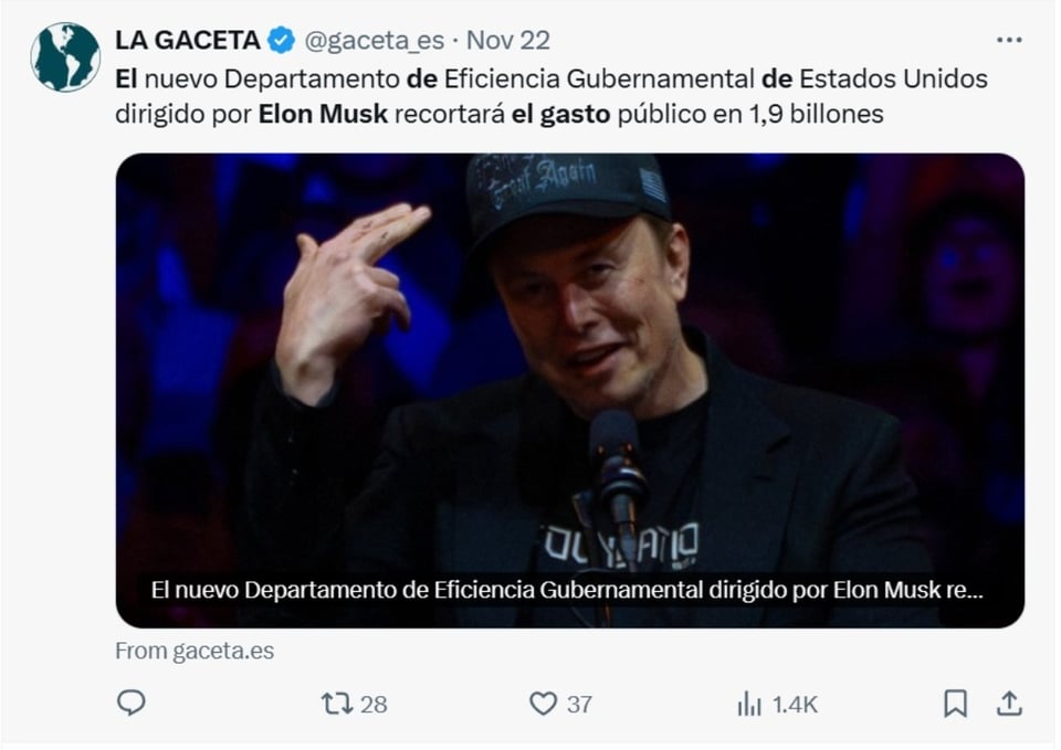 Musk recorte, promesa, DOGE, 2 billones de dólares, MundoNOW