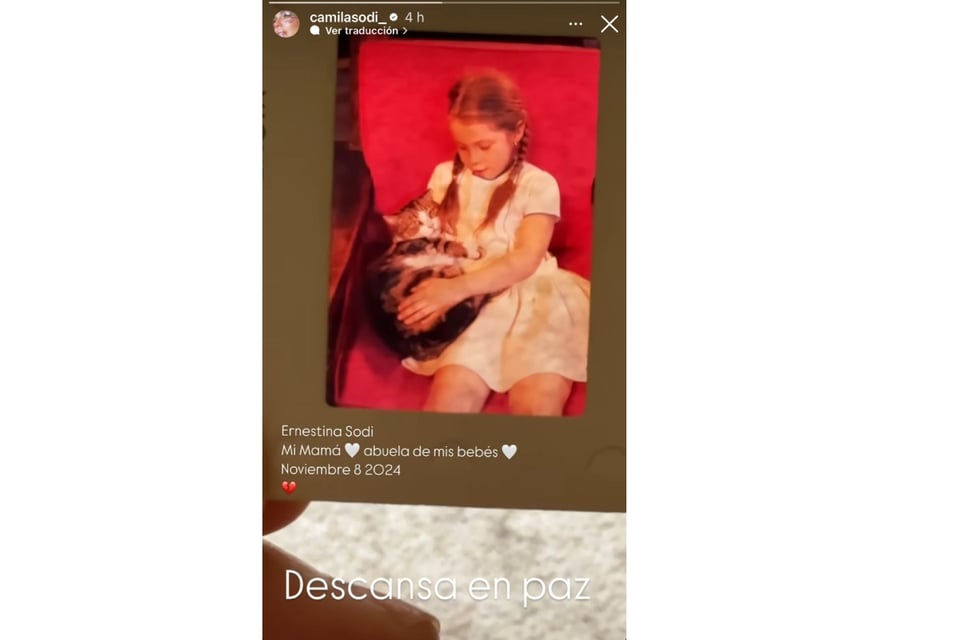 Ernestina Sodi, pérdida, muerte, hijos, MundoNOW
