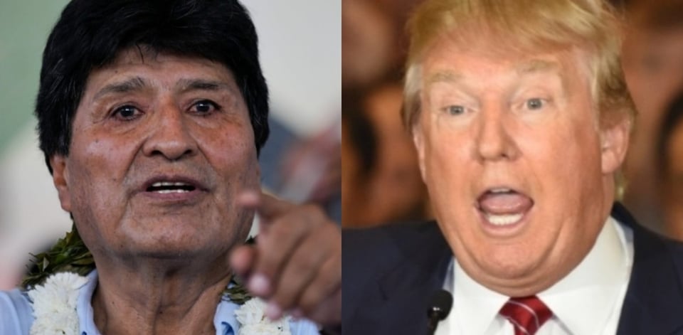 Evo Morales acusa a Trump de financiar golpe de estado en Bolivia en 2019