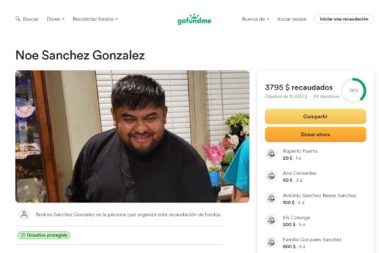 La familia Sánchez Lanza Campaña para Honrar a Noé Sánchez