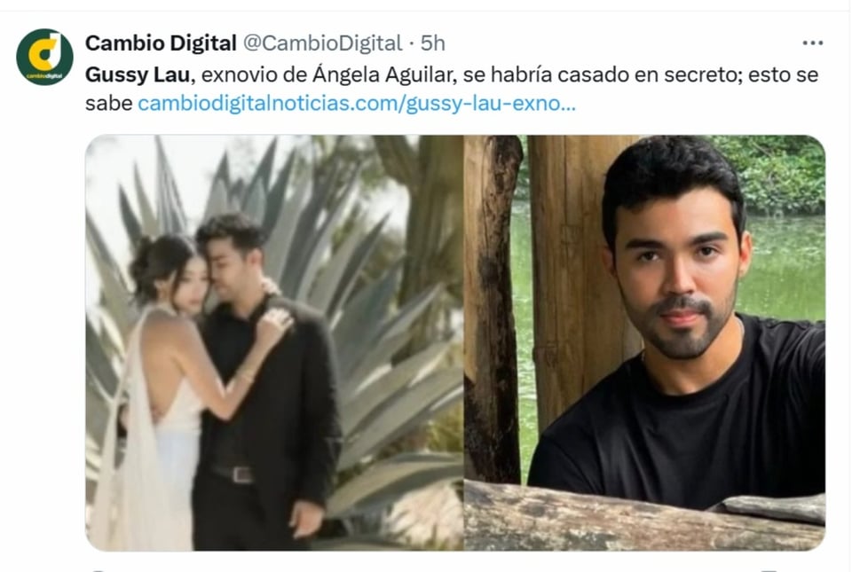 Gussy Ángela, wedding, secret, social networks, MundoNOW