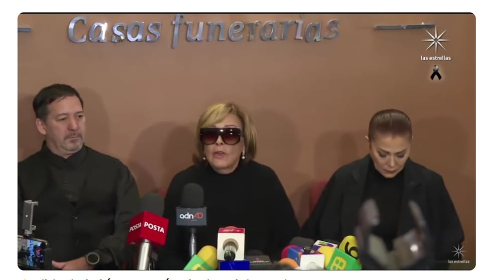 hijos de Silvia Pinal, conferencia de prensa, video, YouTube, MundoNOW