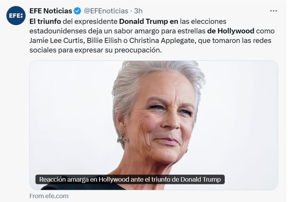 Donald Trump Hollywood, Mia Farrow, Adam McKay, Bette Midler, MundoNOW