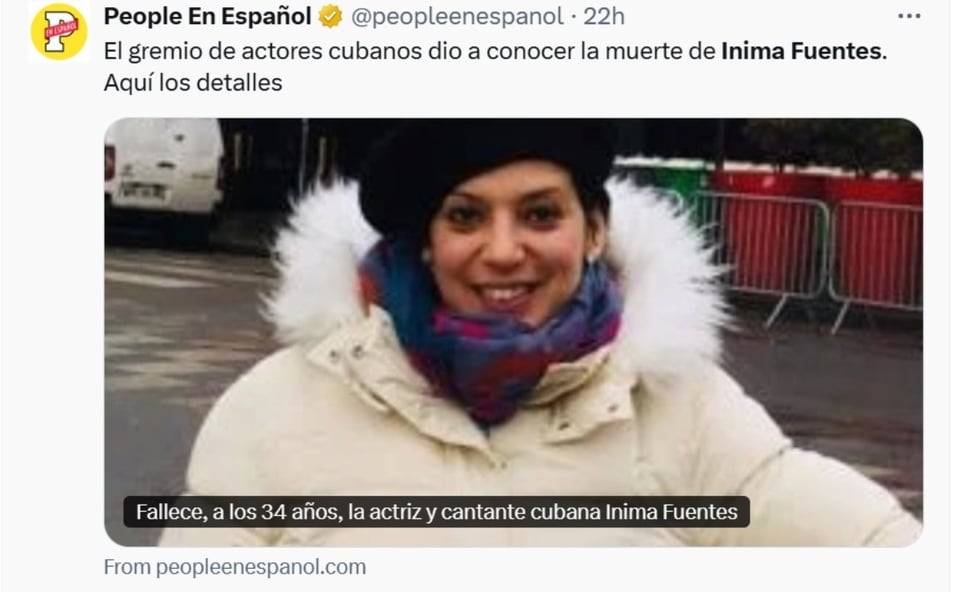 Inima Fuentes, Cuba, España, cáncer, MundoNOW
