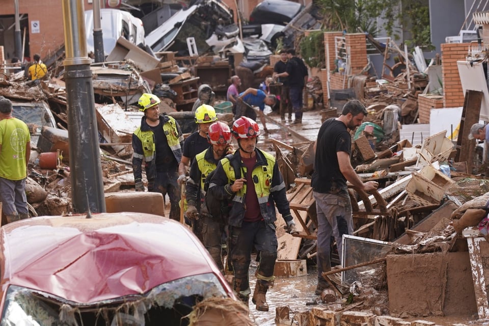 Aumenta a 202 el número de muertos por inundaciones en España