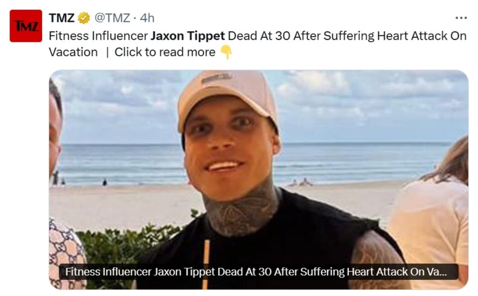 Jaxon Tippet, Turquía, esteroides, cárcel, MundoNOW