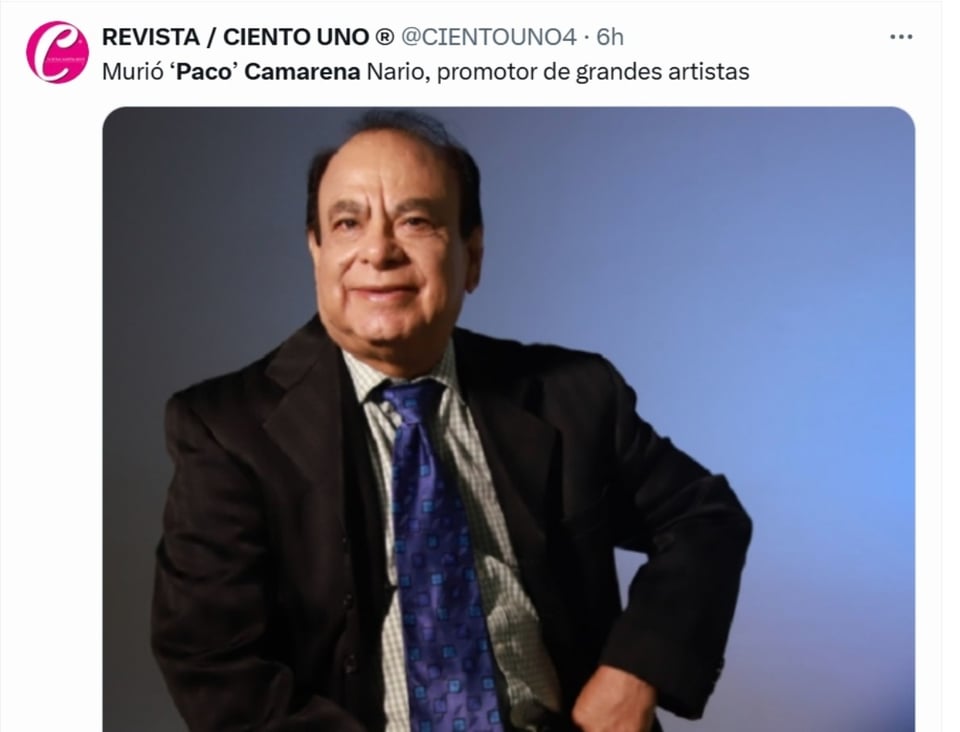 Paco Camarena, El Buki, Vicente Fernández, Temerarios, MundoNOW