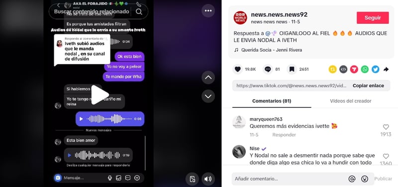 Christian Nodal Faces Cheating Allegations, TikTok, social networks, tests, MundoNOW